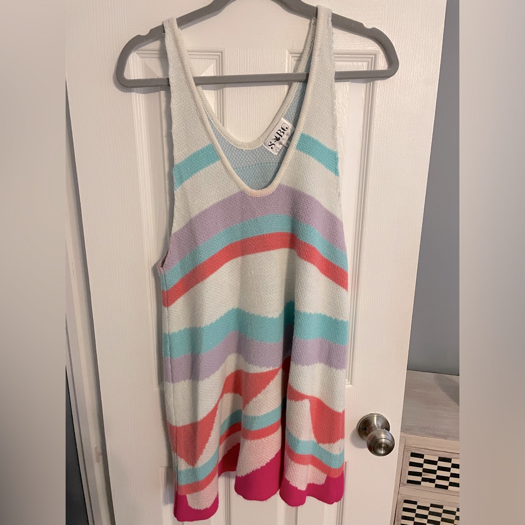 Sabo Skirt Multi Volor Knit Dress